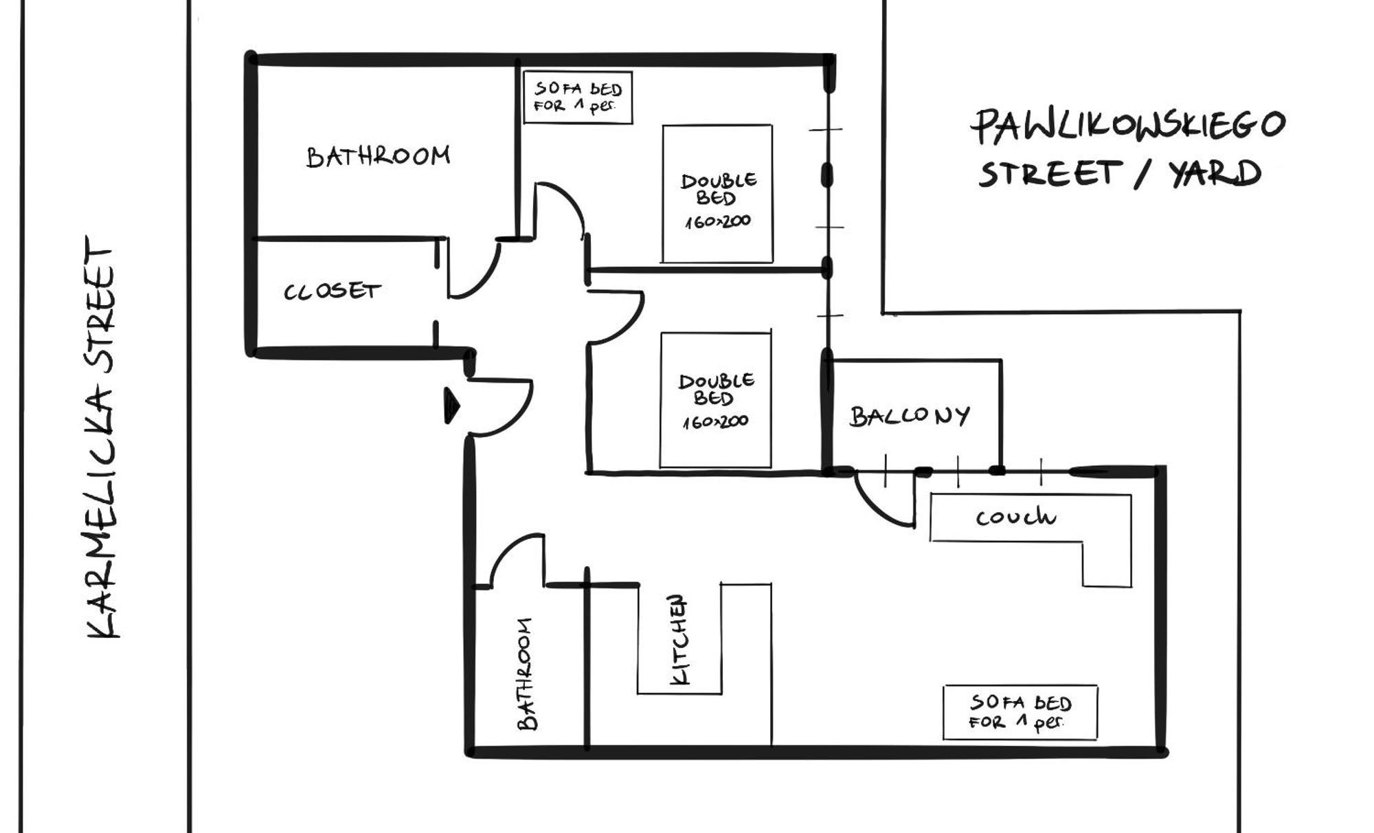 Dodohaus Apartment Krakow Exterior photo